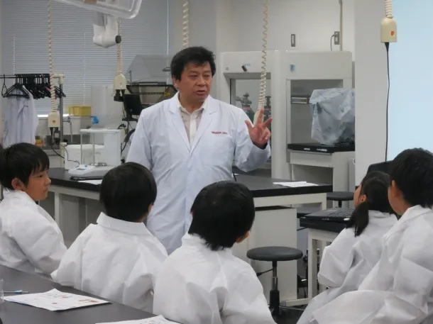 中央区立城東小学校来訪