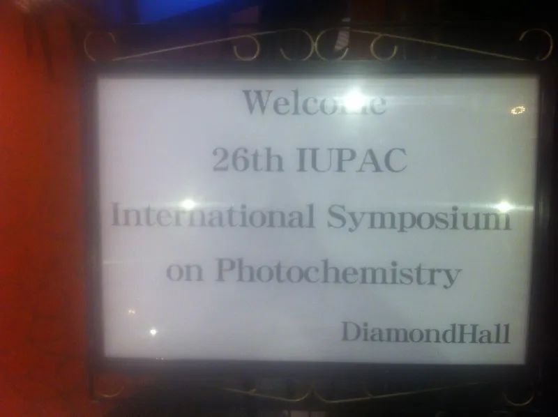 26th IUPAC International Symposium on Photochemistry開催