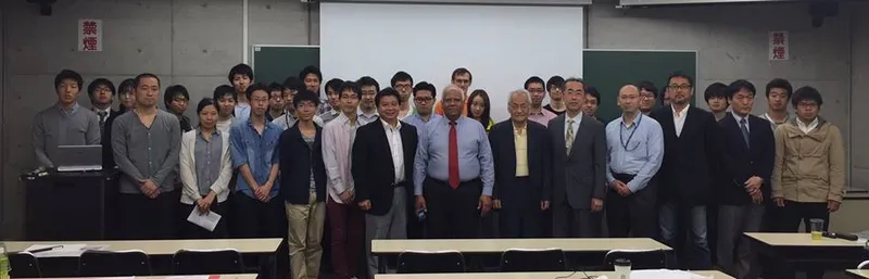 アメリカセラミックス学会会長Singh先生の講演会