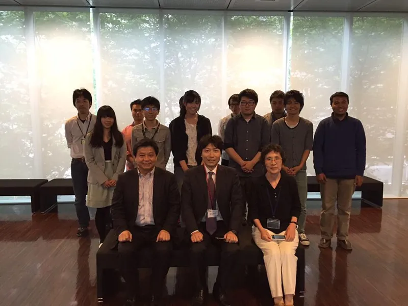 東京工業大学宍戸先生来訪