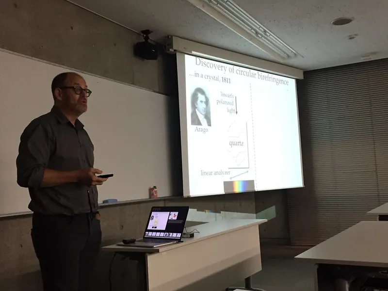 ニューヨーク大学よりBart Kahr教授来訪
