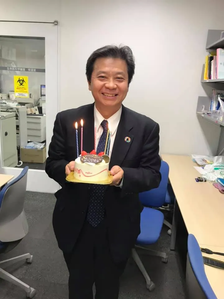 朝日教授の誕生日
