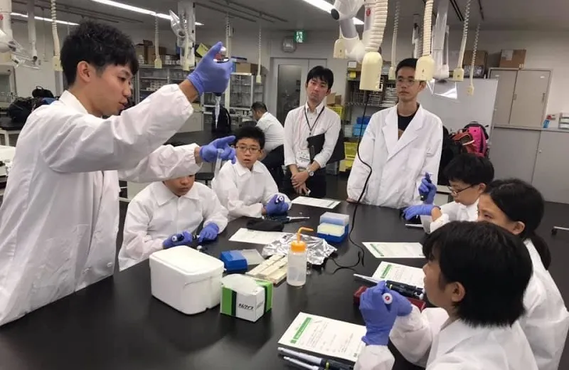 中央区城東小学校理科実験教室